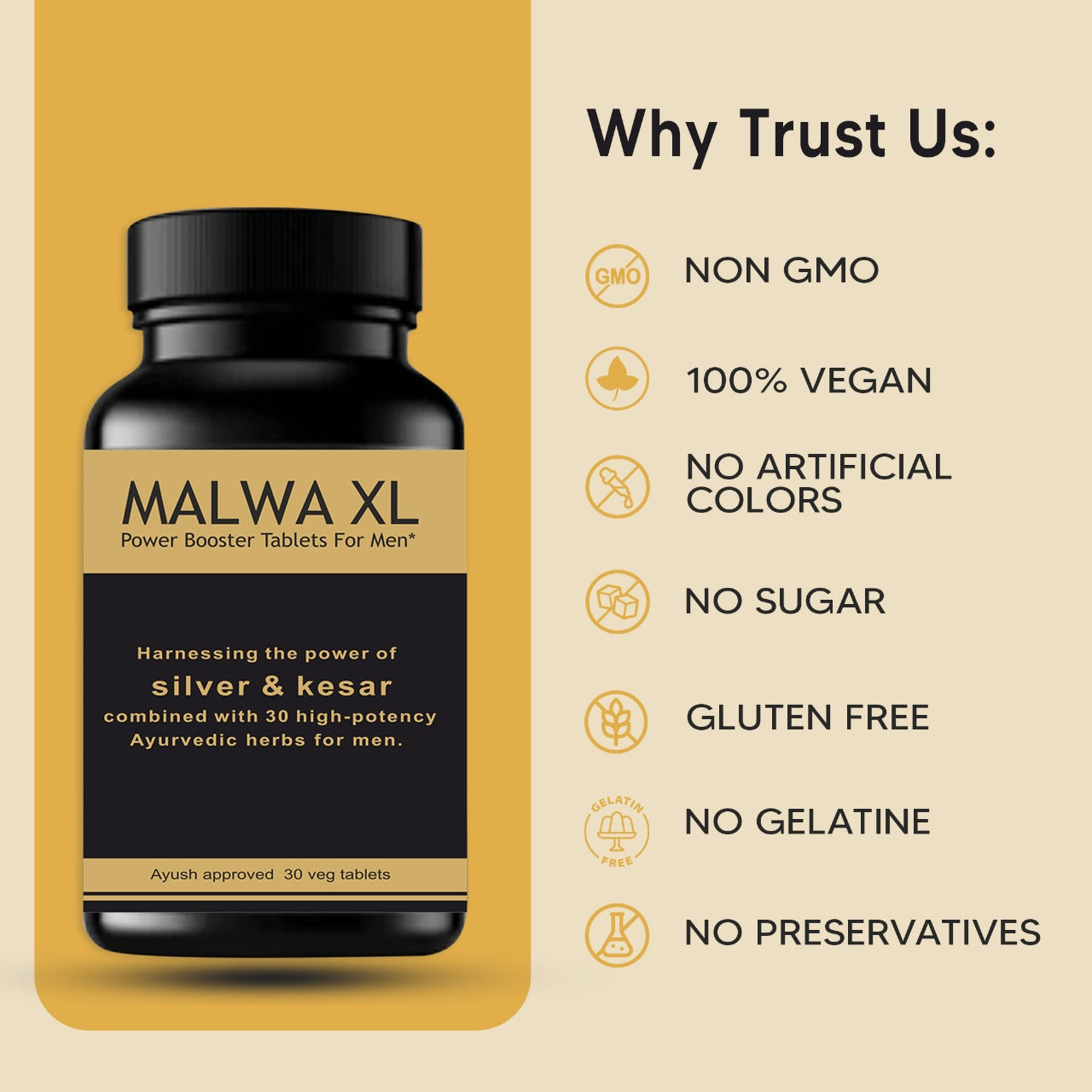 Malwa XL – Power Booster Tablets for Men