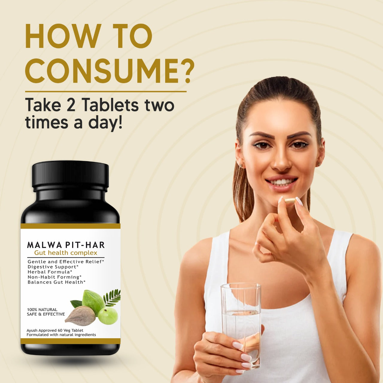 Malwa PIT-HAR | 100% Natural Ayurvedic Tablets